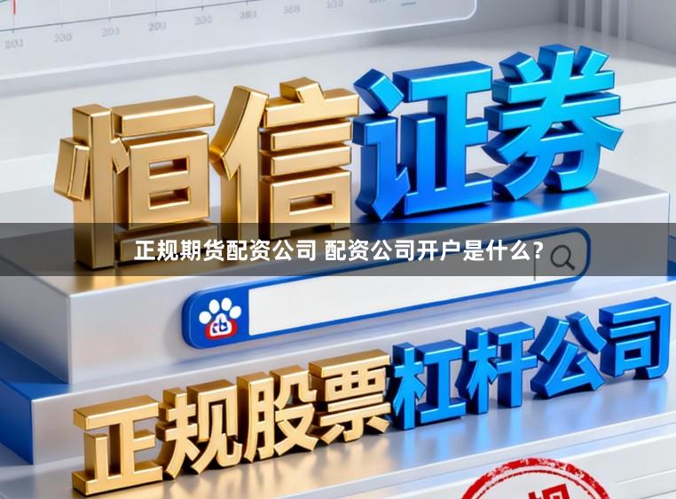 正规期货配资公司 配资公司开户是什么？
